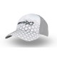 Sapca Matrix - Hex Print Cap White